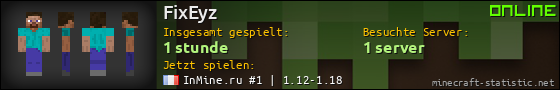 Benutzerleisten 560x90 für FixEyz