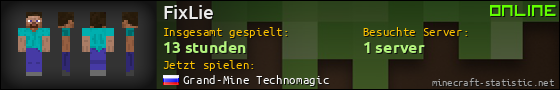 Benutzerleisten 560x90 für FixLie
