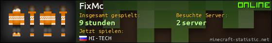 Benutzerleisten 560x90 für FixMc