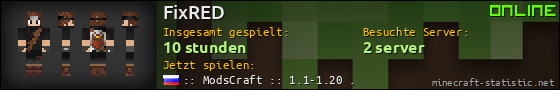 Benutzerleisten 560x90 für FixRED