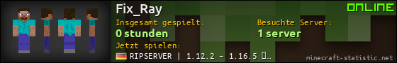 Benutzerleisten 560x90 für Fix_Ray