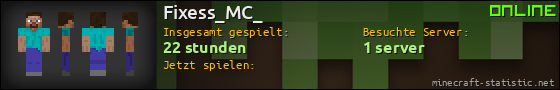 Benutzerleisten 560x90 für Fixess_MC_