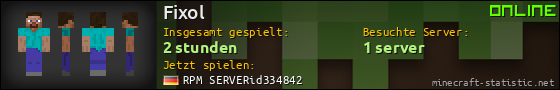 Benutzerleisten 560x90 für Fixol
