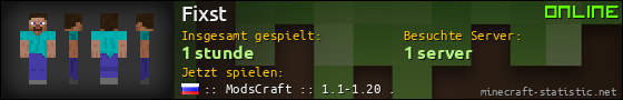 Benutzerleisten 560x90 für Fixst