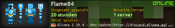 Benutzerleisten 560x90 für Flame84