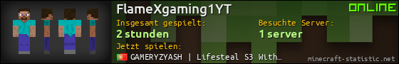 Benutzerleisten 560x90 für FlameXgaming1YT