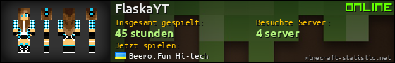 Benutzerleisten 560x90 für FlaskaYT