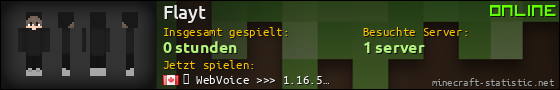 Benutzerleisten 560x90 für Flayt