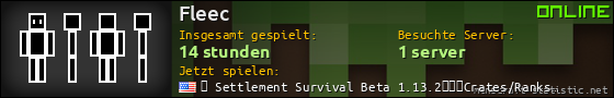Benutzerleisten 560x90 für Fleec