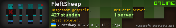 Benutzerleisten 560x90 für FleftSheep