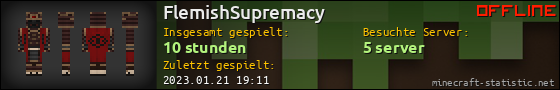 Benutzerleisten 560x90 für FlemishSupremacy