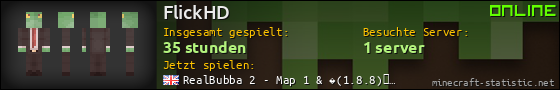Benutzerleisten 560x90 für FlickHD