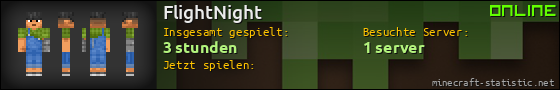 Benutzerleisten 560x90 für FlightNight