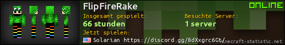 Benutzerleisten 560x90 für FlipFireRake