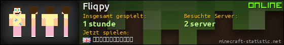 Benutzerleisten 560x90 für Fliqpy