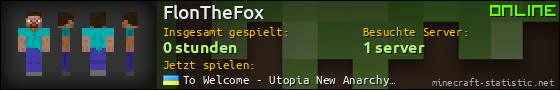 Benutzerleisten 560x90 für FlonTheFox