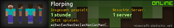 Benutzerleisten 560x90 für Florping