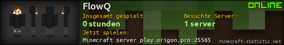 Benutzerleisten 560x90 für FlowQ