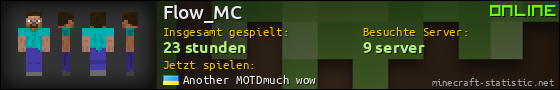 Benutzerleisten 560x90 für Flow_MC