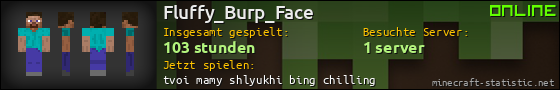 Benutzerleisten 560x90 für Fluffy_Burp_Face