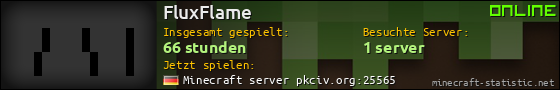 Benutzerleisten 560x90 für FluxFlame