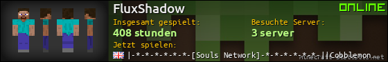 Benutzerleisten 560x90 für FluxShadow