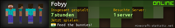 Benutzerleisten 560x90 für Fobyy