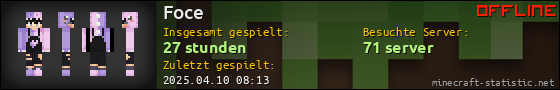 Benutzerleisten 560x90 für Foce