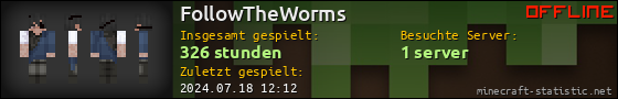 Benutzerleisten 560x90 für FollowTheWorms