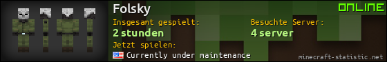 Benutzerleisten 560x90 für Folsky