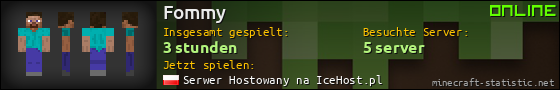 Benutzerleisten 560x90 für Fommy