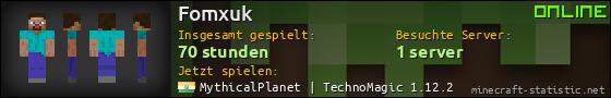 Benutzerleisten 560x90 für Fomxuk