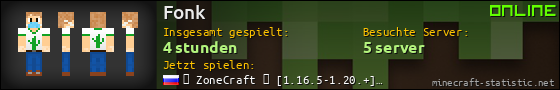 Benutzerleisten 560x90 für Fonk