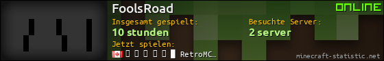 Benutzerleisten 560x90 für FoolsRoad