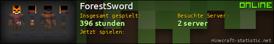 Benutzerleisten 560x90 für ForestSword