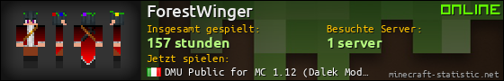 Benutzerleisten 560x90 für ForestWinger