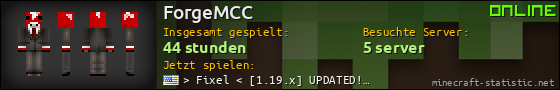 Benutzerleisten 560x90 für ForgeMCC