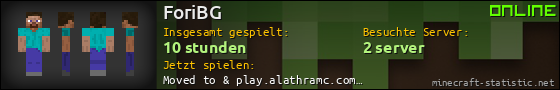 Benutzerleisten 560x90 für ForiBG