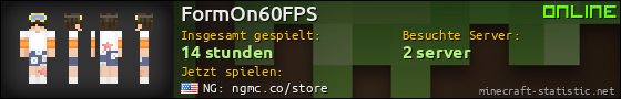 Benutzerleisten 560x90 für FormOn60FPS