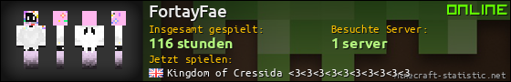 Benutzerleisten 560x90 für FortayFae