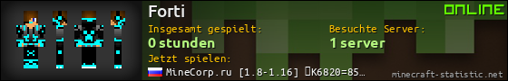 Benutzerleisten 560x90 für Forti