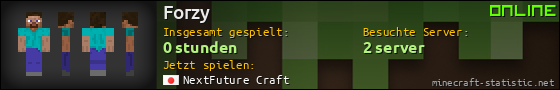 Benutzerleisten 560x90 für Forzy