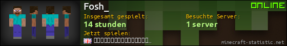 Benutzerleisten 560x90 für Fosh_
