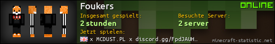 Benutzerleisten 560x90 für Foukers