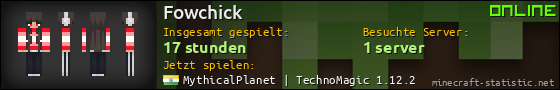 Benutzerleisten 560x90 für Fowchick