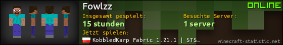 Benutzerleisten 560x90 für Fowlzz