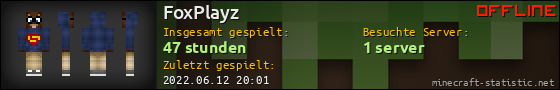 Benutzerleisten 560x90 für FoxPlayz