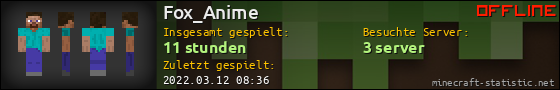 Benutzerleisten 560x90 für Fox_Anime