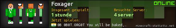 Benutzerleisten 560x90 für Foxager