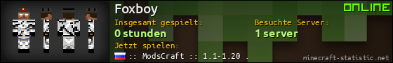 Benutzerleisten 560x90 für Foxboy